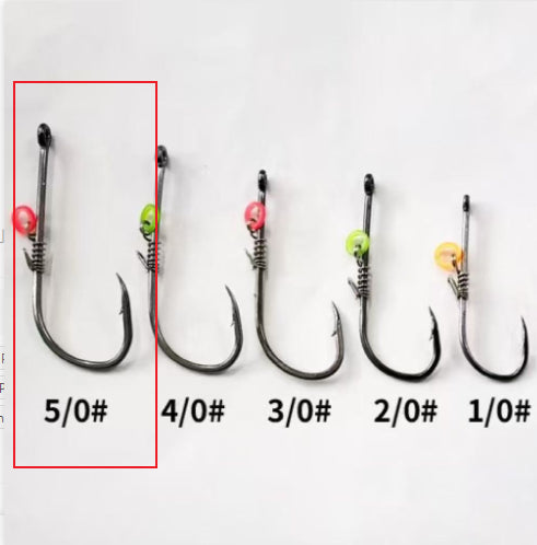 Spring Rubber Band Sea Fishing Lure pour crevettes vivantes
