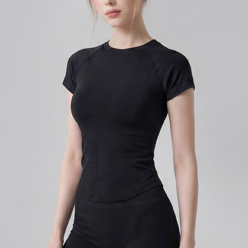 T-shirt d'entraînement pour femmes à séchage rapide