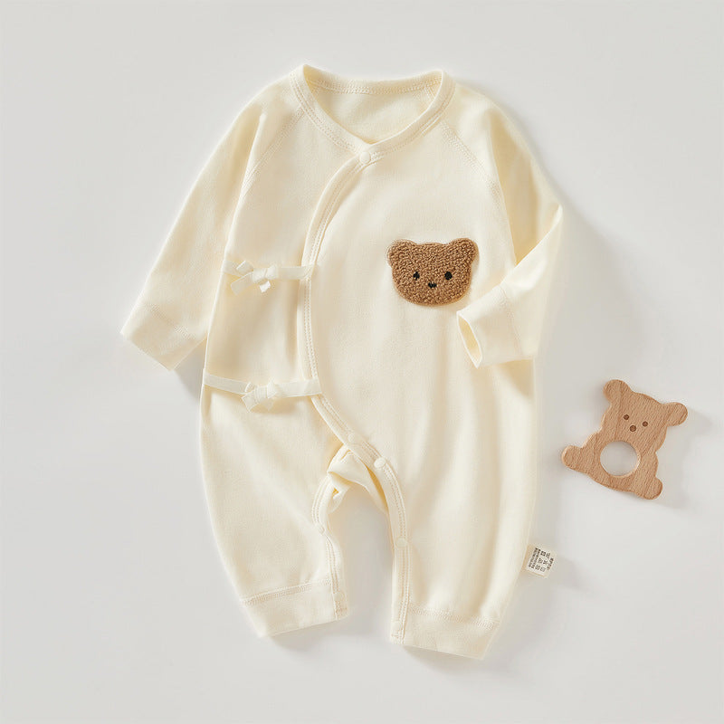 Pure coton sans couture nouveau-né vêtements pour bébé