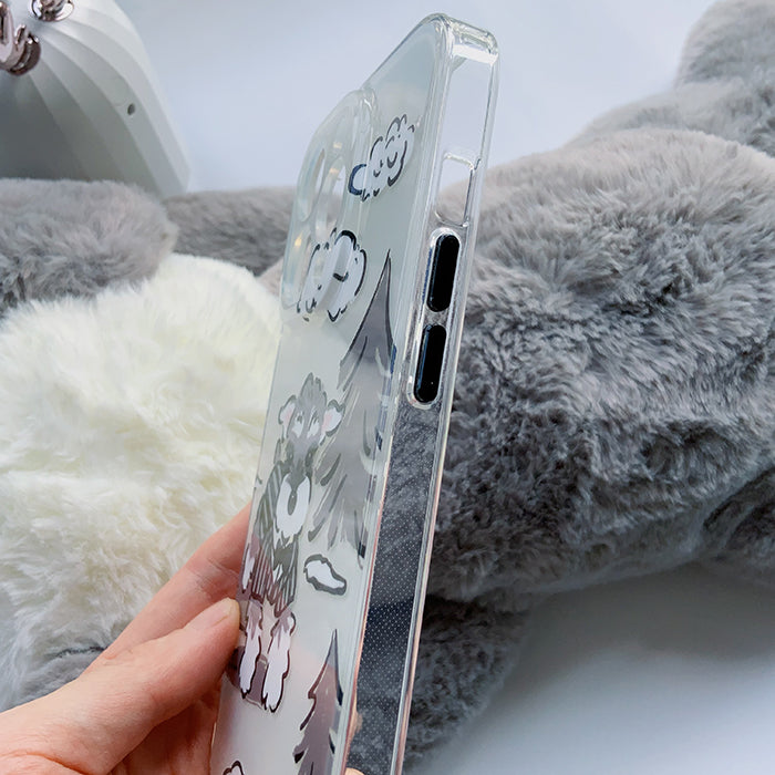 Cas de téléphone IMD double couche