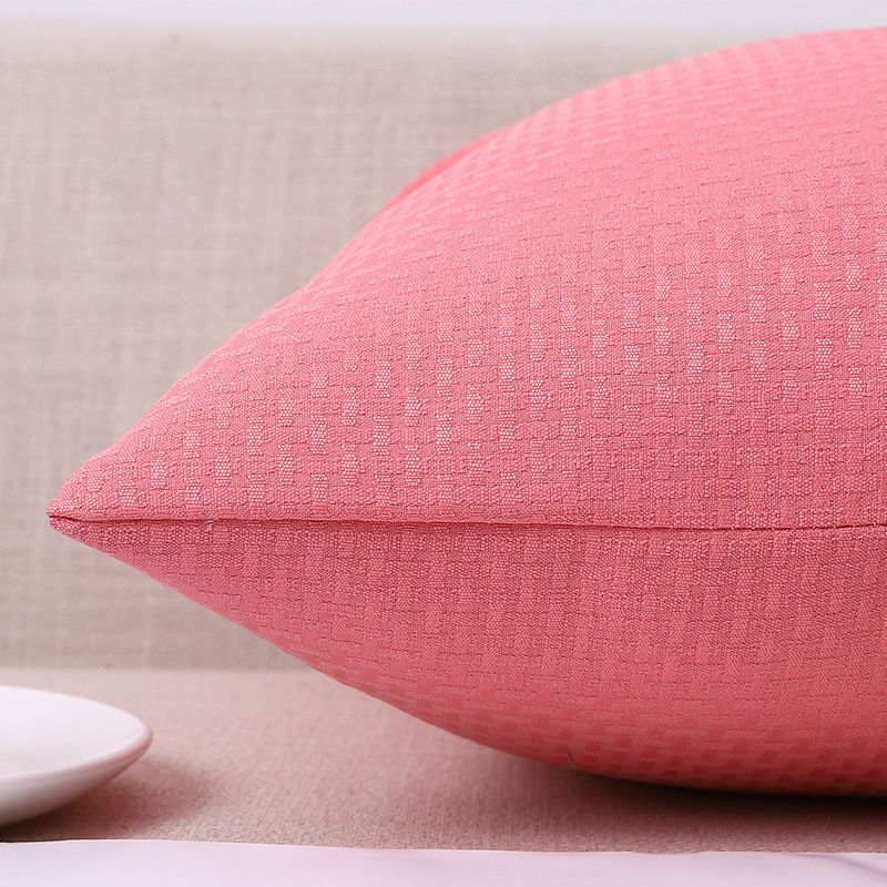 Coussin en coton et lin