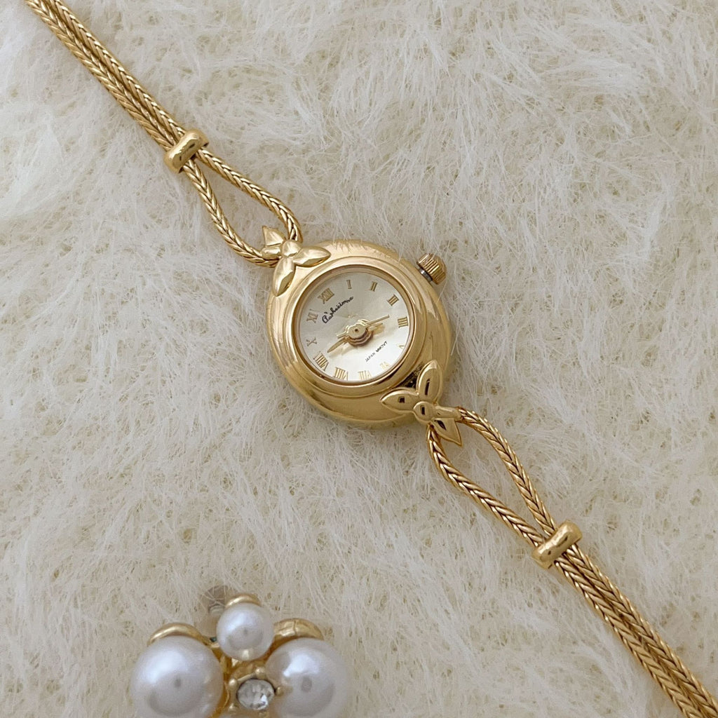 Simple Rétro Littéraire Petite montre pour femmes