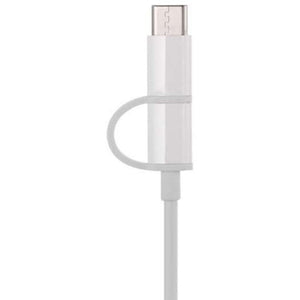 Câble de charge blanc Micro Usb