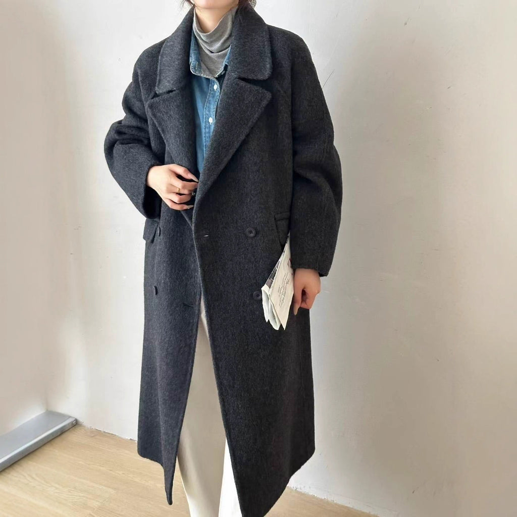 Dongdaemun manteau de laine double face