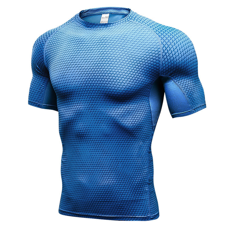 Vêtements de séchage rapide à manches courtes pour hommes Impression 3D