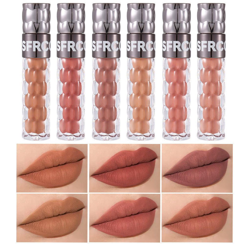 Matte Lip Glaze Non-stick sur les tasses Misty Matte Lip Gloss