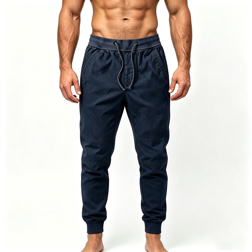 Pantalons casual retro style japonais pour hommes