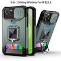 Convient pour 151617 Coques de téléphone à fenêtre coulissante