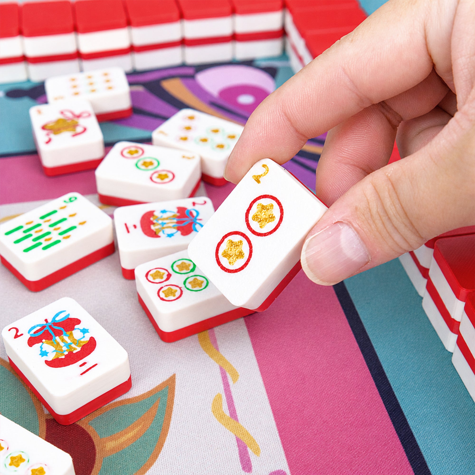 Mini jeu de Mahjong de Noël