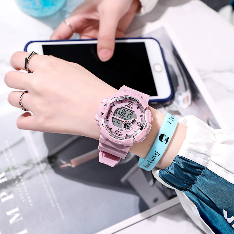 Élèves de l'école primaire et secondaire Sports Waterproof Luminous Watch