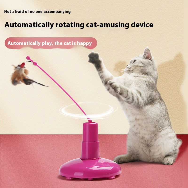 Jouet de chat de chat Rotation automatique Jouet de poteau de chat