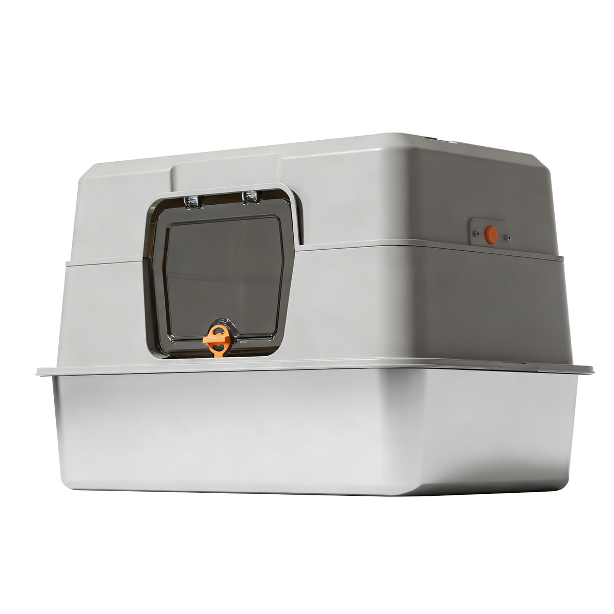 Automatic scooping only - Full stainless steel litter box