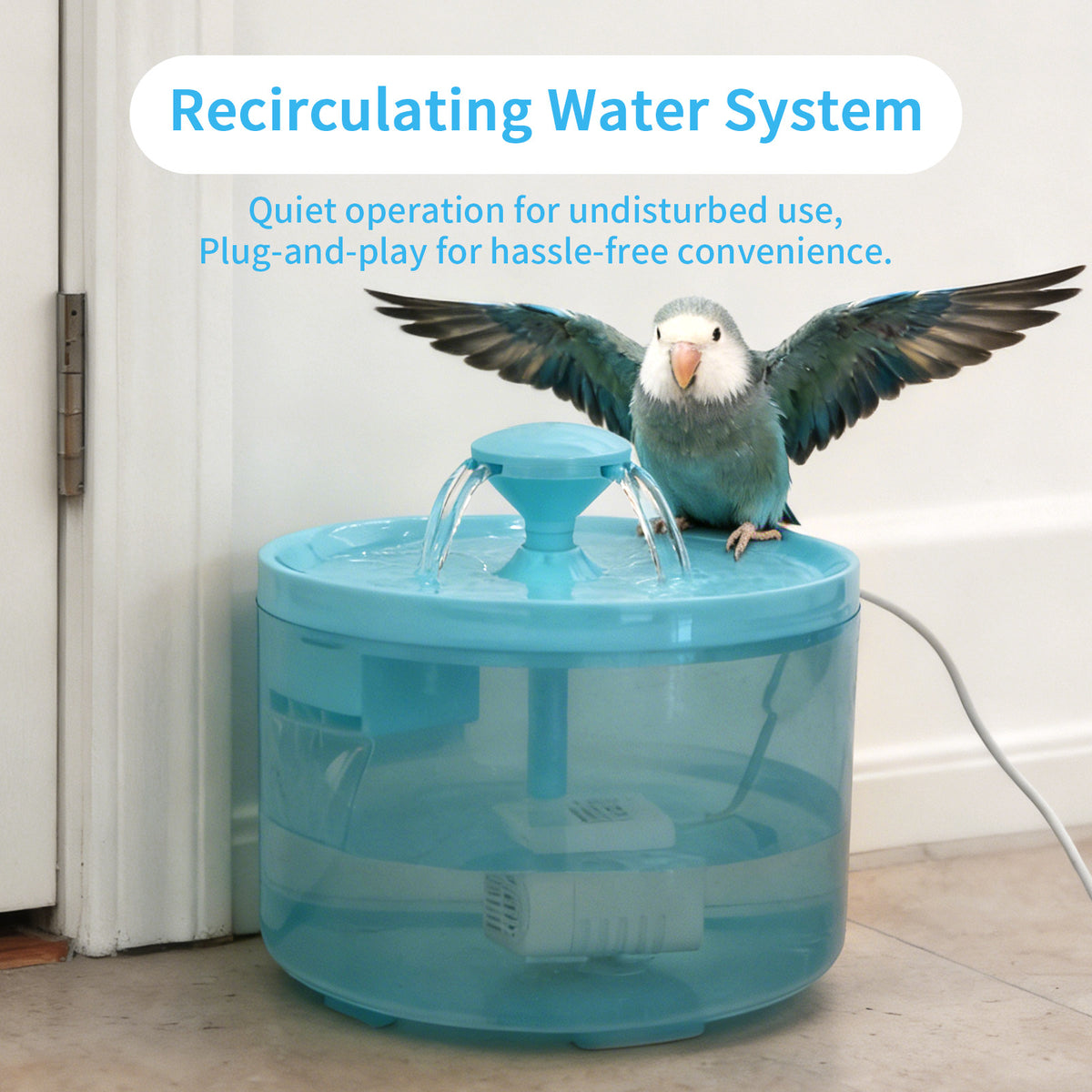 Fontaine automatique d'eau pour animaux de compagnie