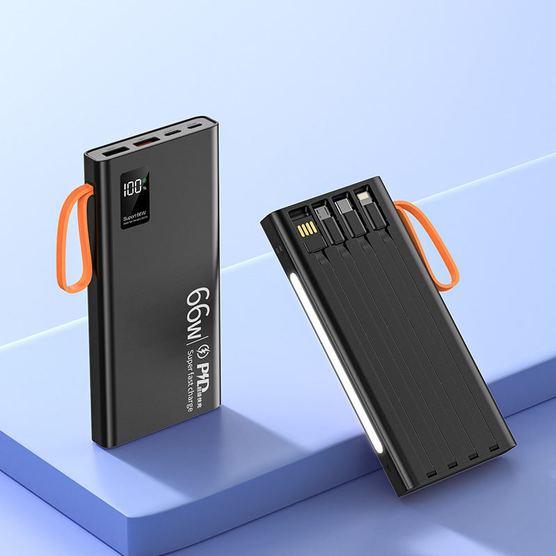 Alimentation mobile de recharge rapide de grande capacité