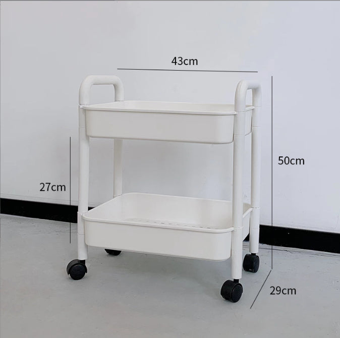Removable set single tray white-2 layers-1