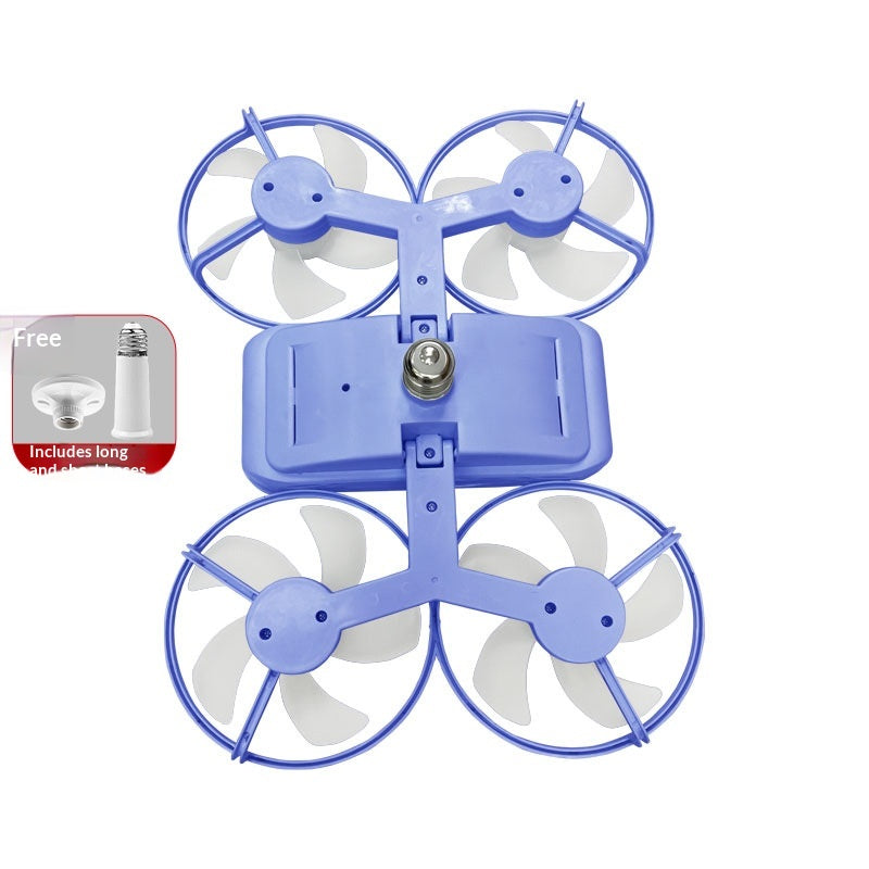 Creative drone car fan light fixture