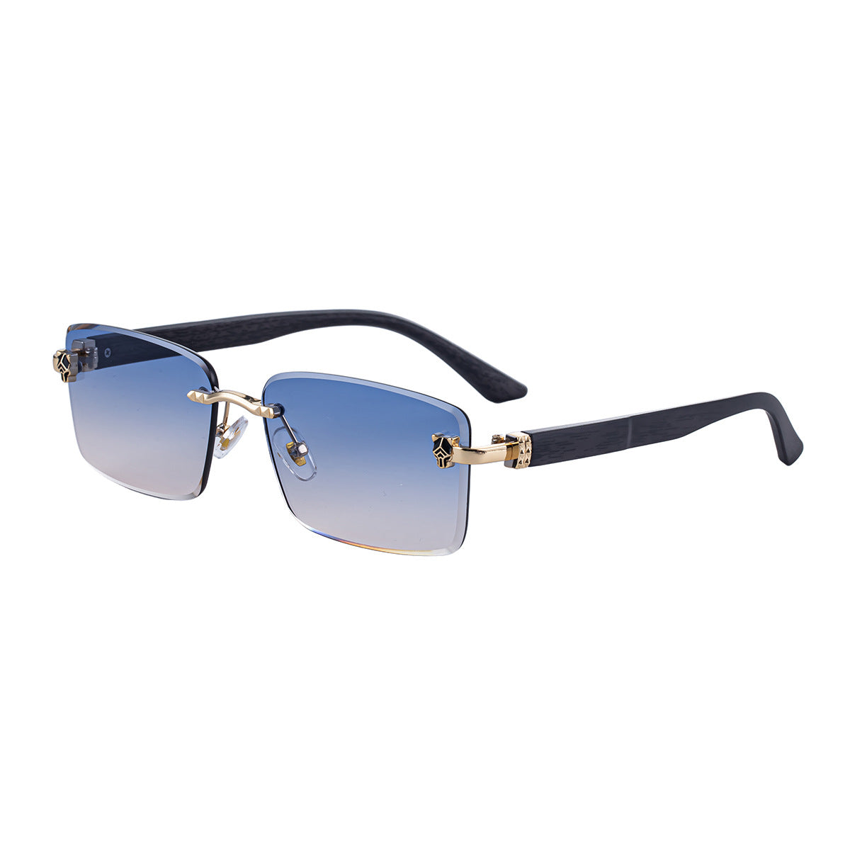 202 Lunettes de soleil mode sans cadre pour hommes