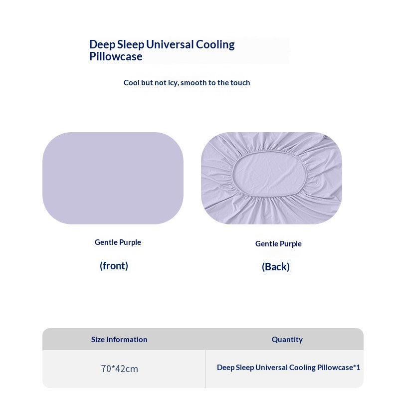 A pair of summer memory foam covers iced