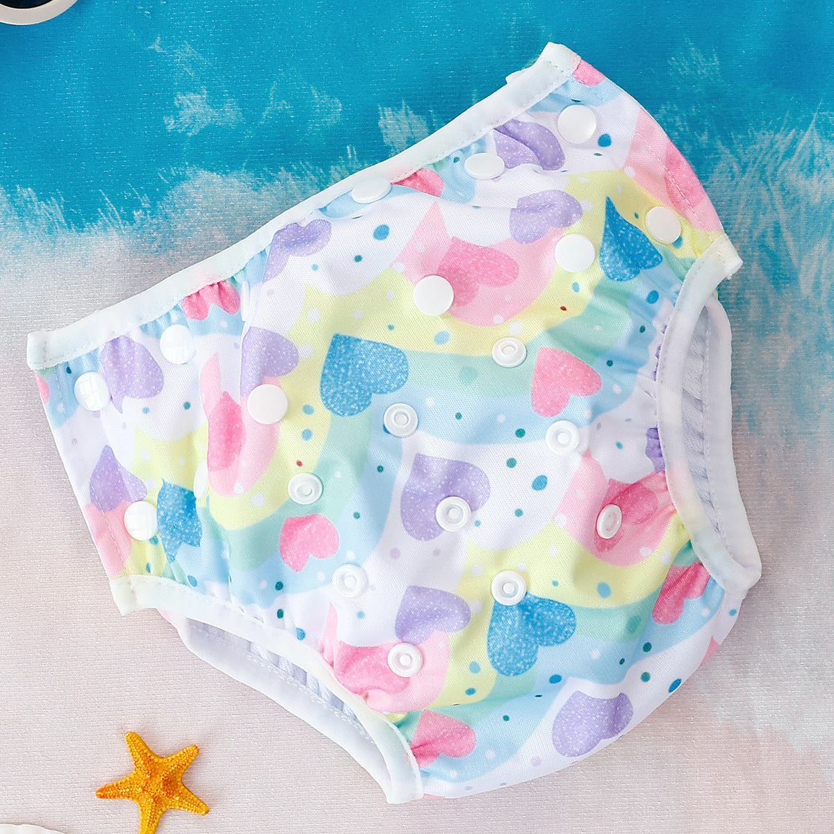 Pantalons de bain respirant en mesh bébé
