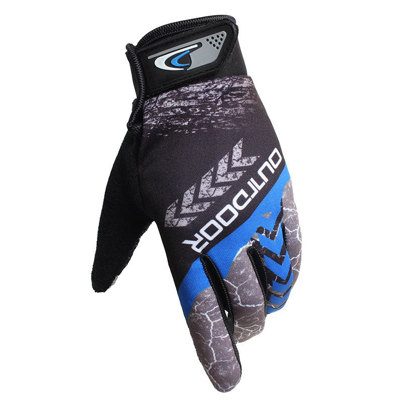 Gants d'équitation de plein doigt respirant pour hommes Protection solaire