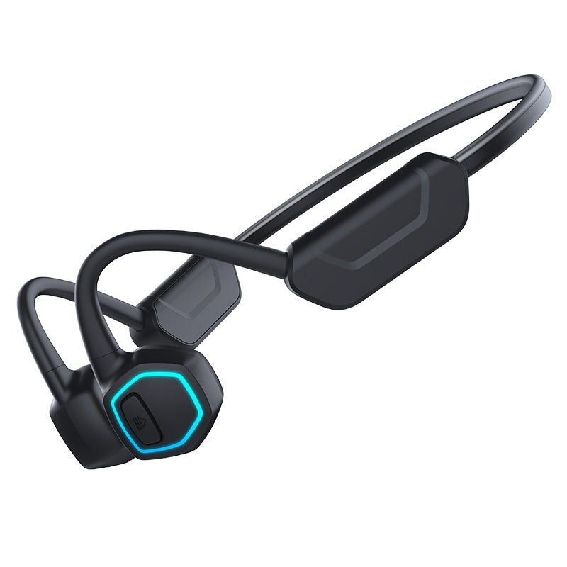Casque Bluetooth pour la conduction osseuse Petite lampe de nuit à induction