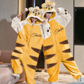 Femmes Hommes Pajama Hiver Chaud Vêtements de nuit Couple Pajama