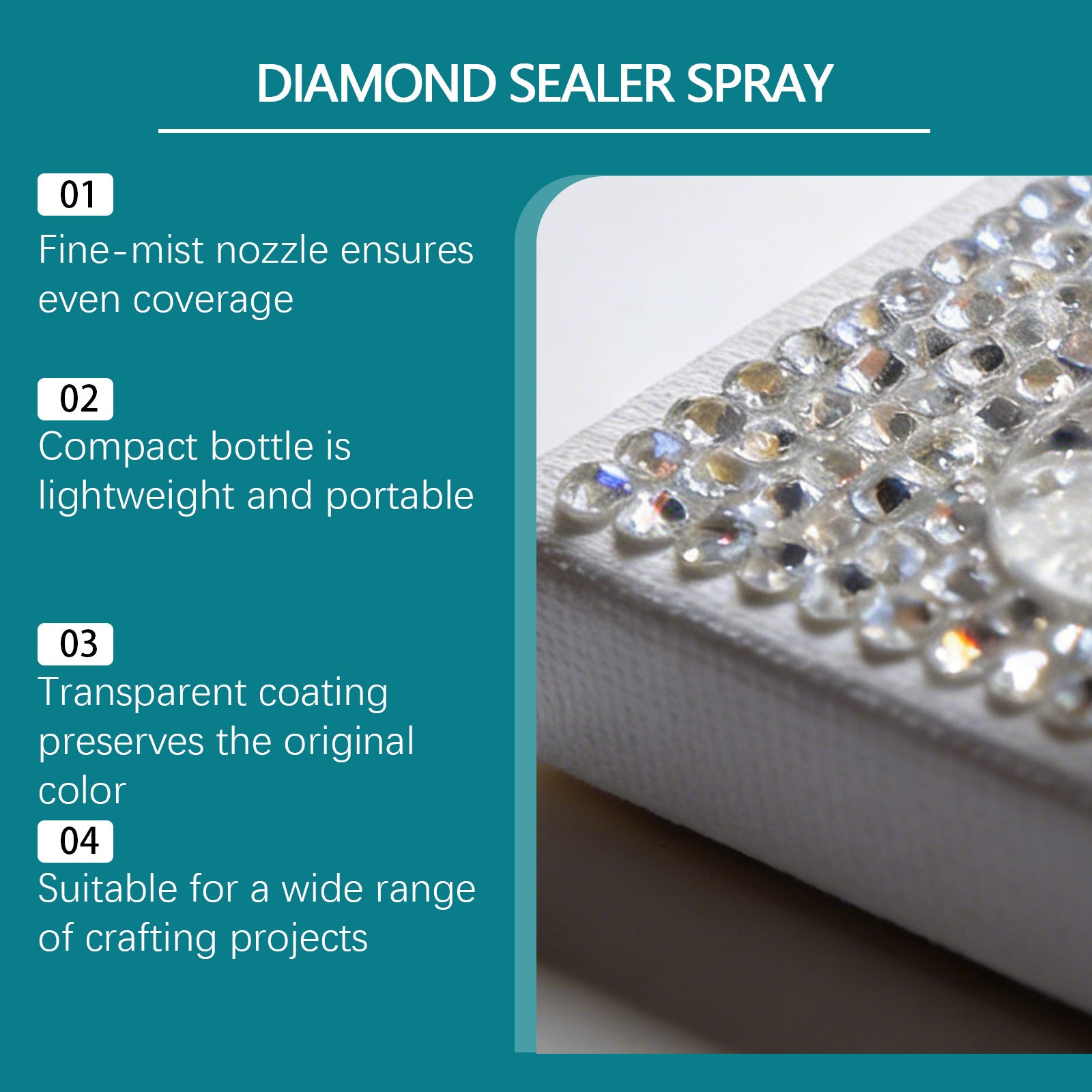 Peinture diamant Spray d'étanchéité