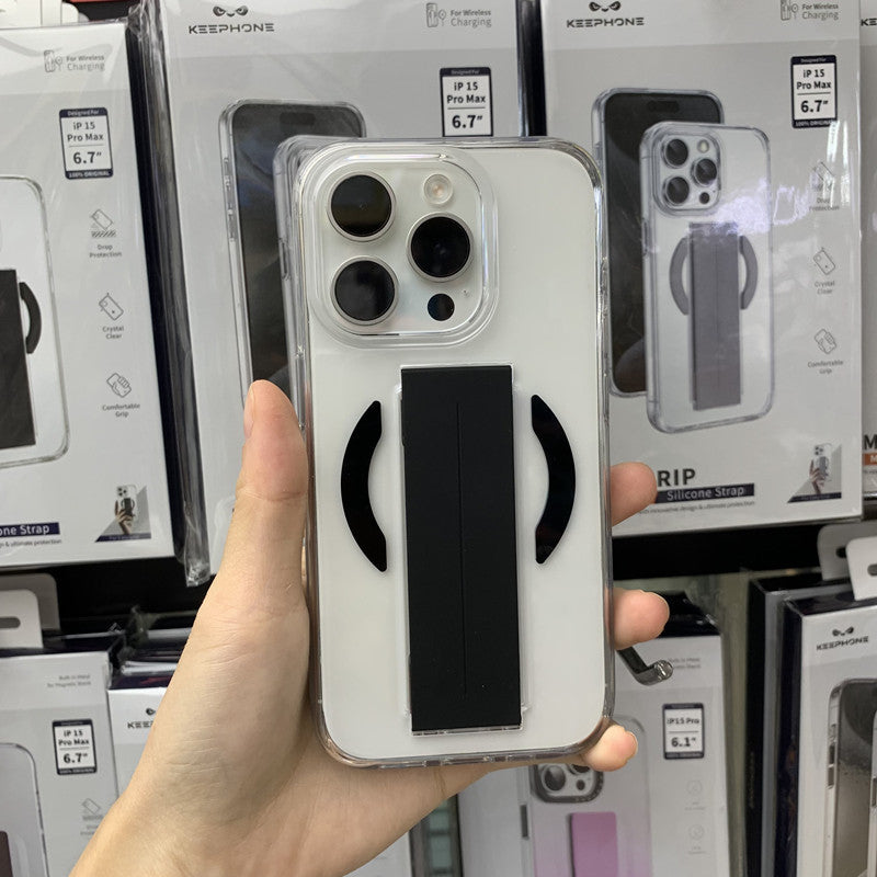 Boîtier de téléphone magnétique de 15 pouces avec protection de chute intégrale du corps