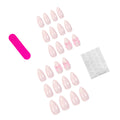 Faux ongles français doux et amovible