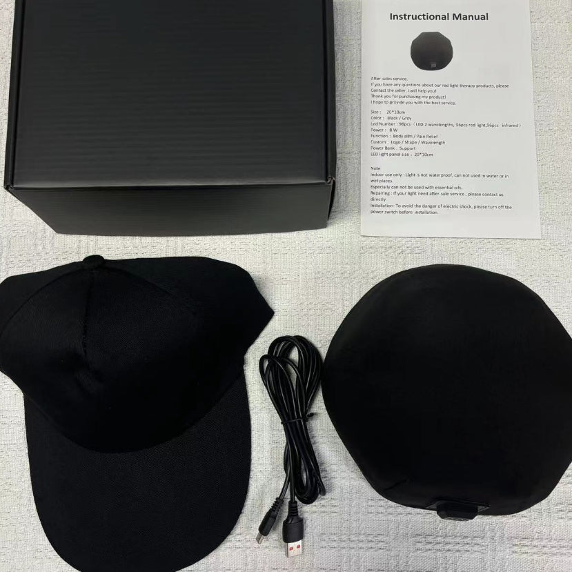 Portable LED à usage domestique 660nm850nm Beauté et capsule thérapeutique