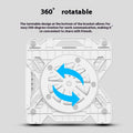 Radiateur de porte-bracelets pour ordinateur portable