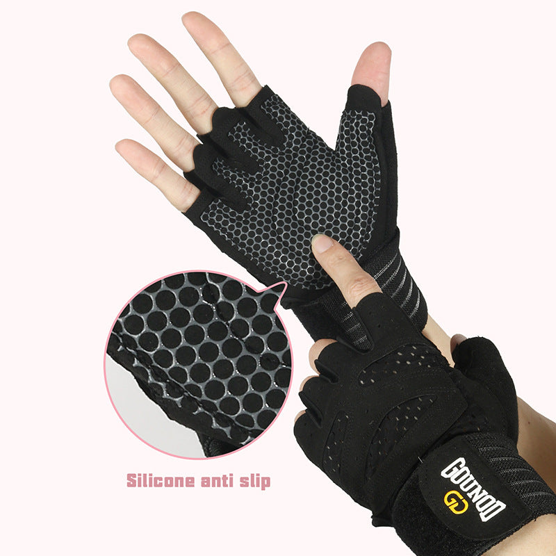 Gants de fitness allongés Exercice respirant et supportable