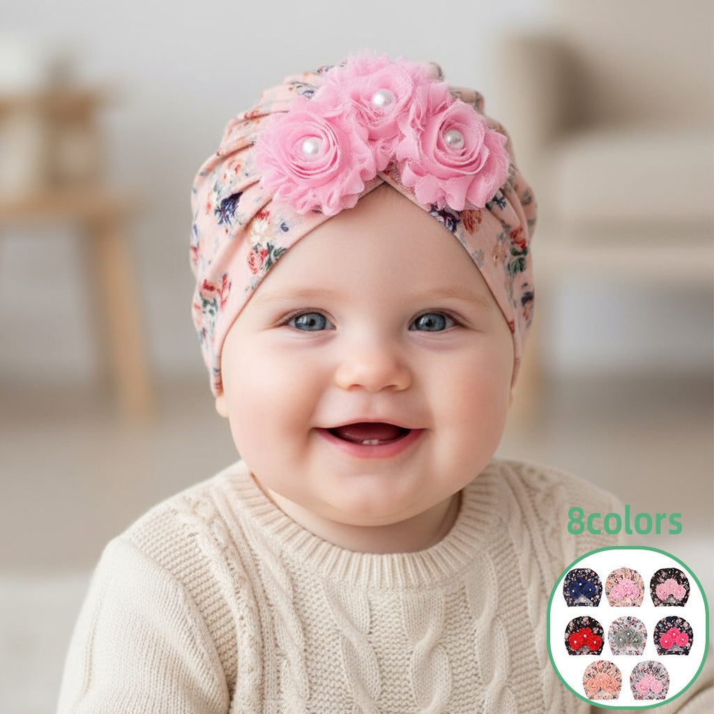 SUNFLOWER Perles collantes Soft Imprimé Chapeau pour enfants