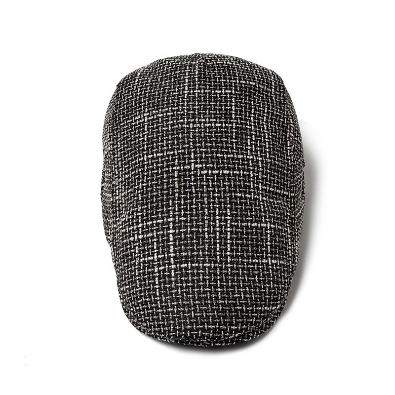 Homme respirant Rétro casual coton et lin Beret