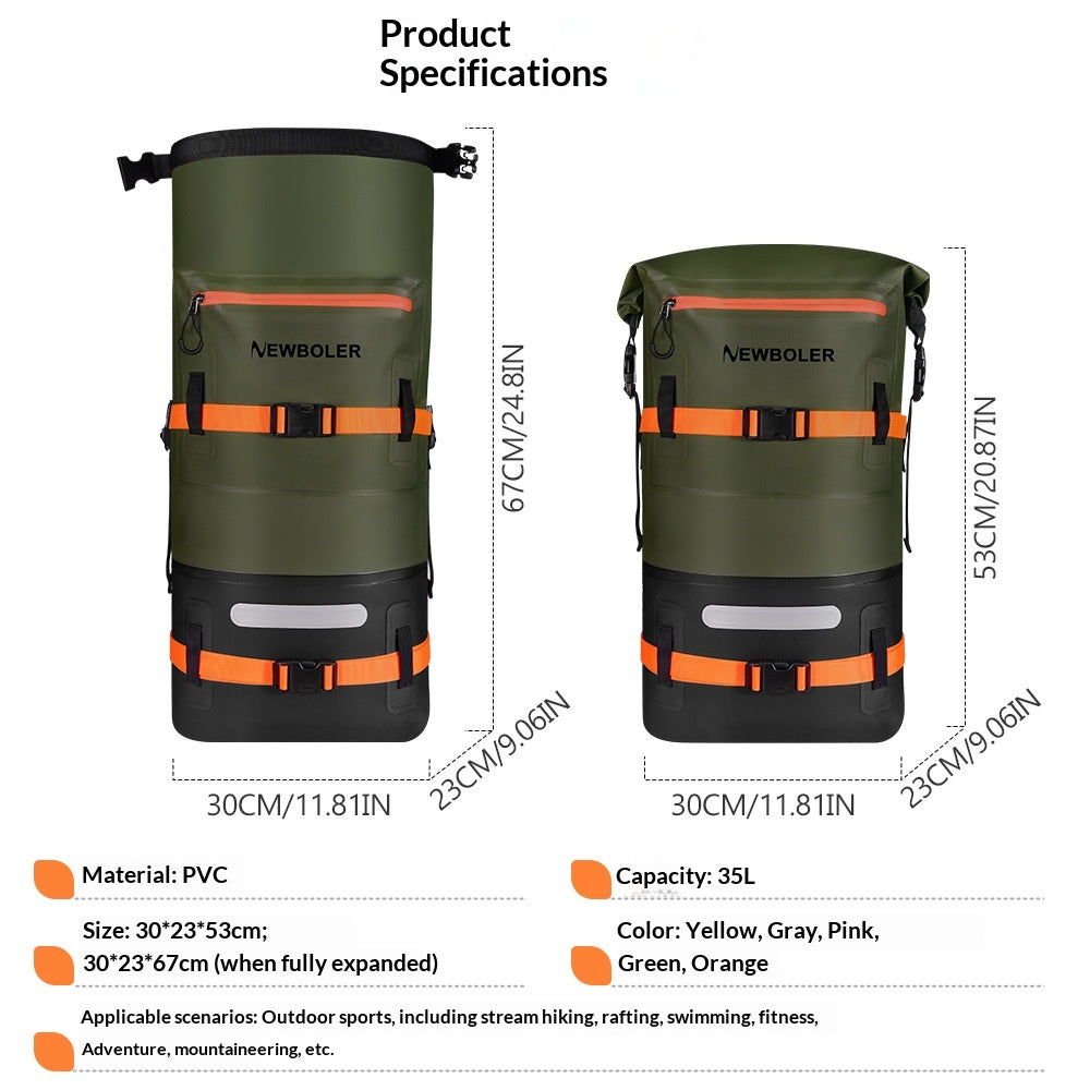 Sac à dos extérieur étanche pour skier Stream Trekking