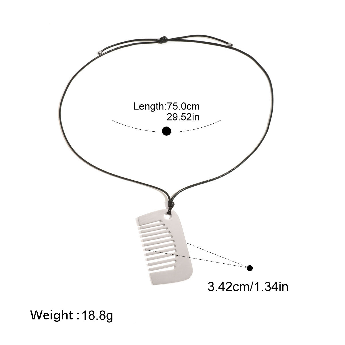 Collier en acier inoxydable pour femmes