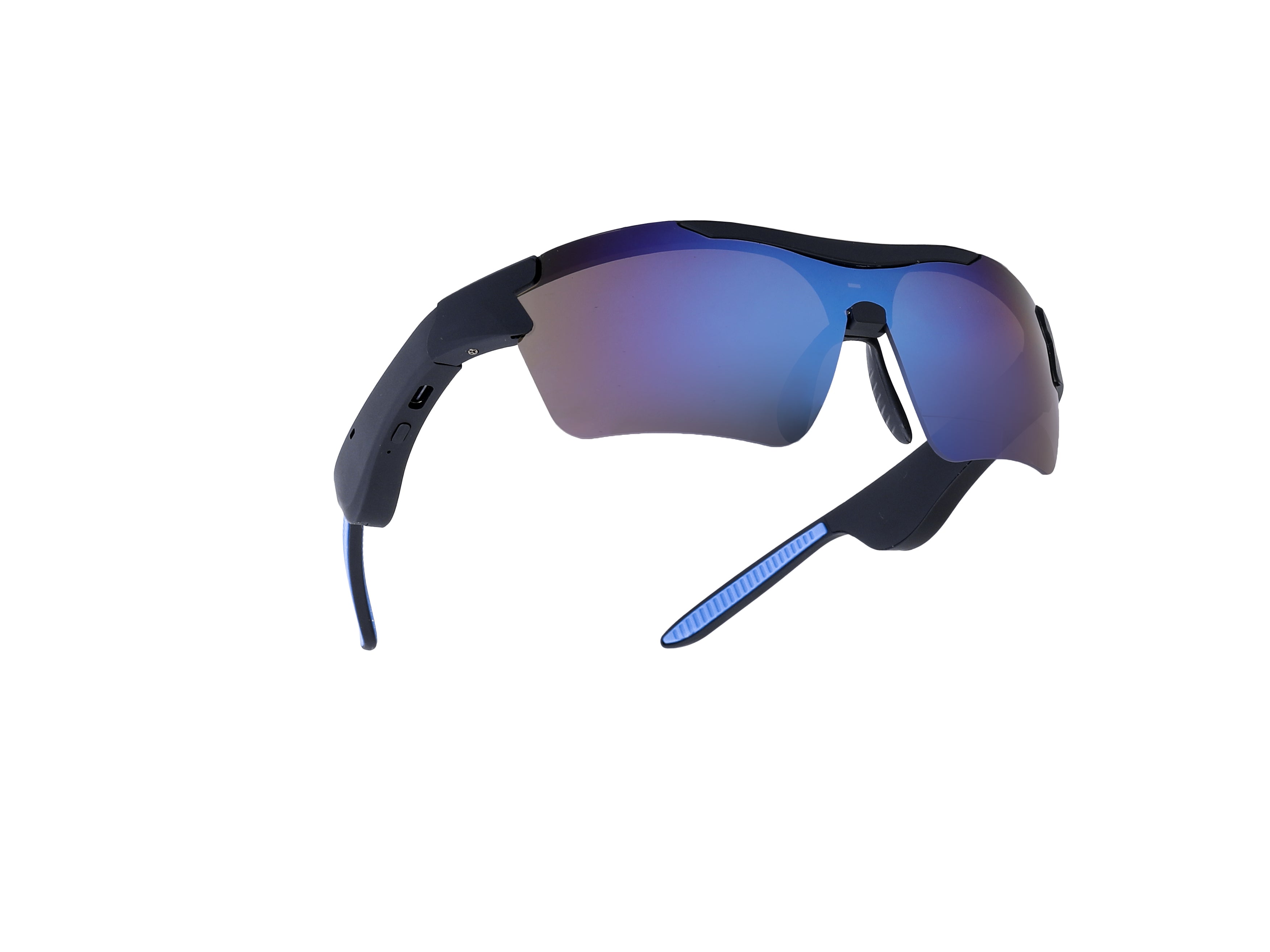 Lunettes de soleil de cyclisme intelligentes UV401 Anti-UV Windproof Outdoor Road Bike Sports Lunettes de soleil Wirel