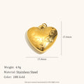 Hippopotamus Pendentif Bow-tie Acier inoxydable Accessoire créatif