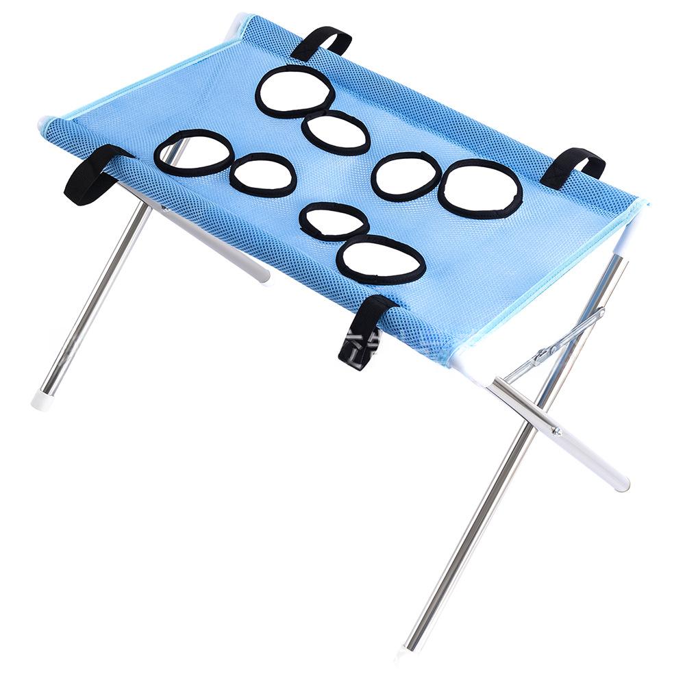 Lit surélevé pour chien démontable, structure en inox