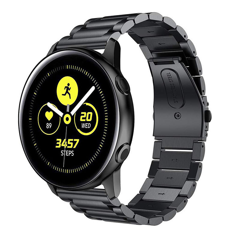 Montres en acier inoxydable Bracelet en métal à trois perles
