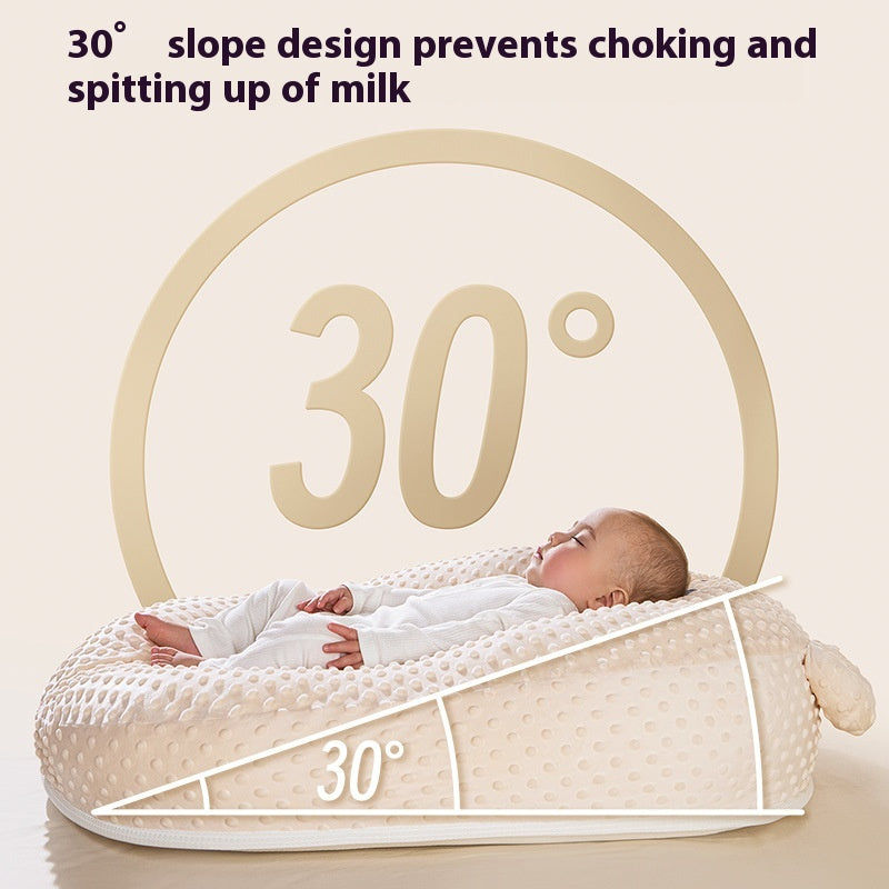 Bébé Lait Spilt Empêcher la pente couchée Sleep Ramp Mat Nouveau-né Nourriture Artéfact Oreiller de soins infirmiers