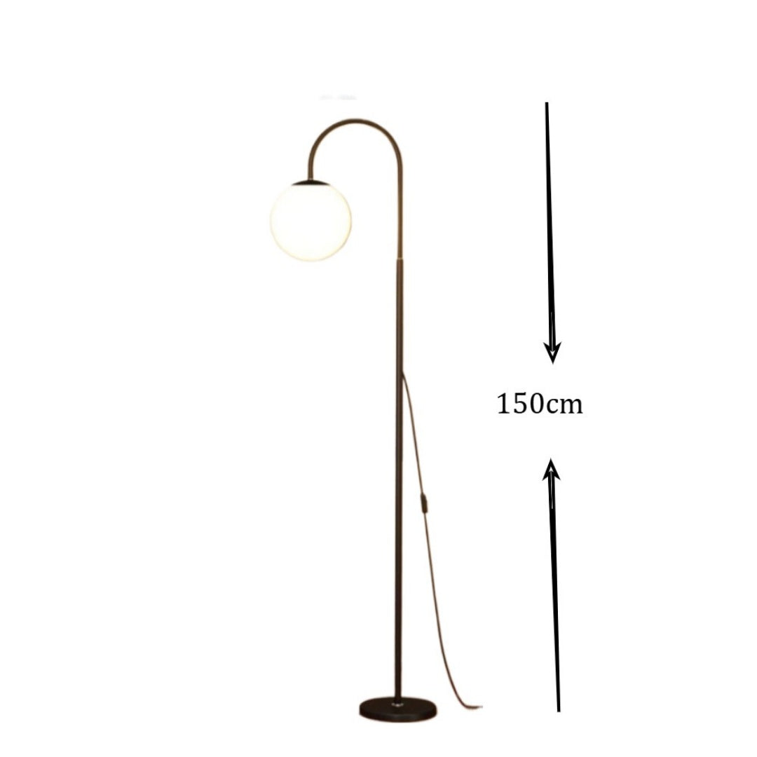 Lampe de sol 3 couleurs noir Moderne lumière debout salon chambre lampe de lecture