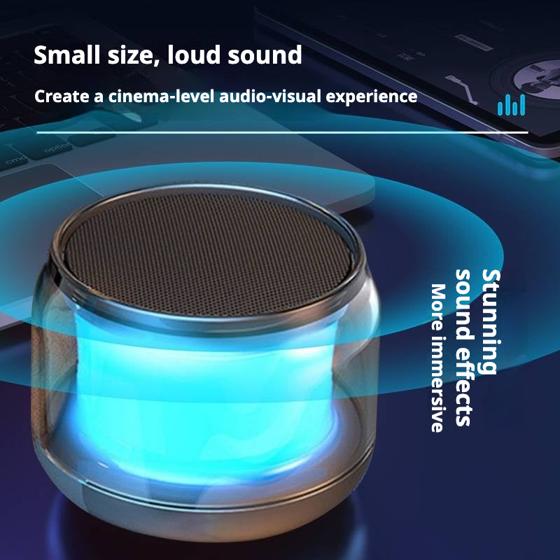 KP-S300 Mini haut-parleur Bluetooth portable le mieux vendu éclairage Sci-Fi cool multifonctionnel