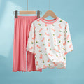 Vêtements de maison à manches courtes pour les filles