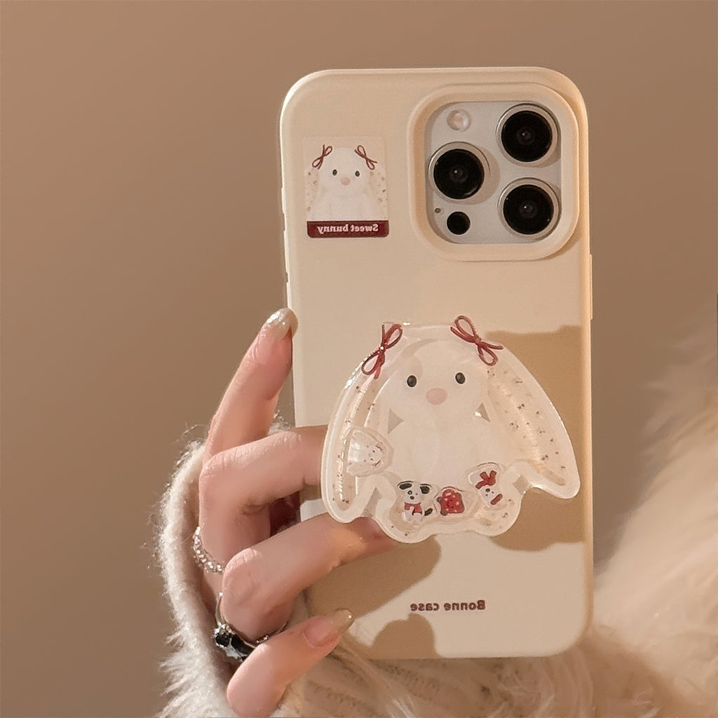 Cartoon Animal Shaker Silicone Phone Case