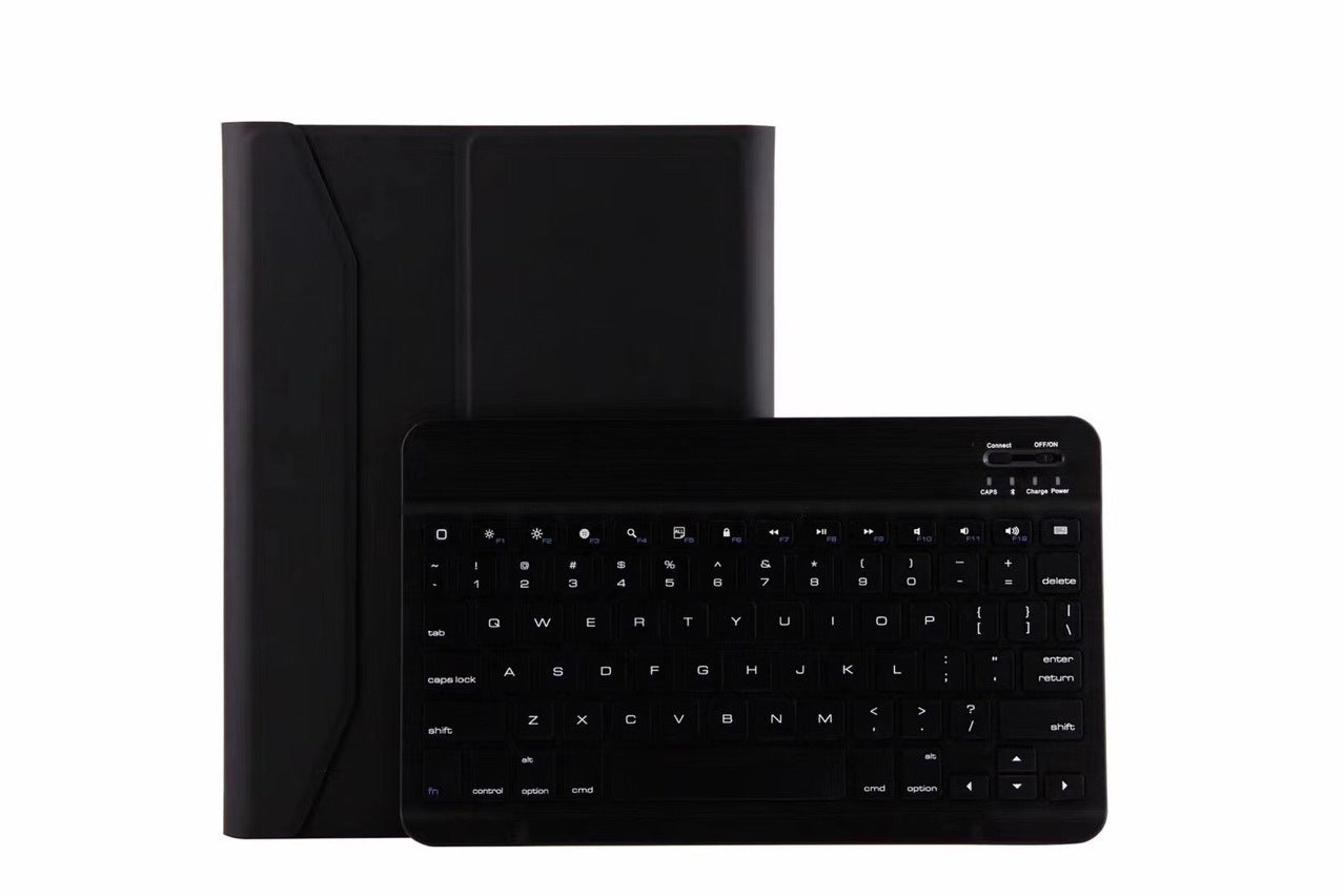 Couleur plat Bluetooth porte-clés en cuir Case stylo Fente