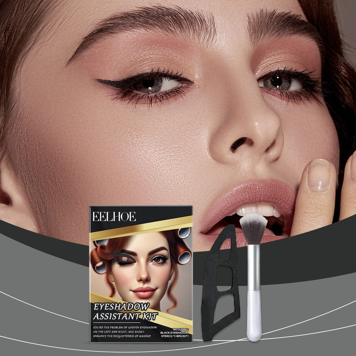 Trousse d'application pour le maquillage des yeux EELHOE