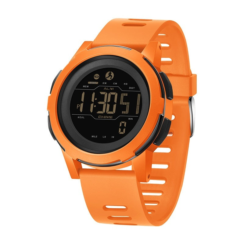 Sanda Calories Imperméable Multifonctionnel Shockproof Smart Homme et Femmes Montre