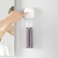 Dispositif de désinfection de brosse à dents murale sans forage