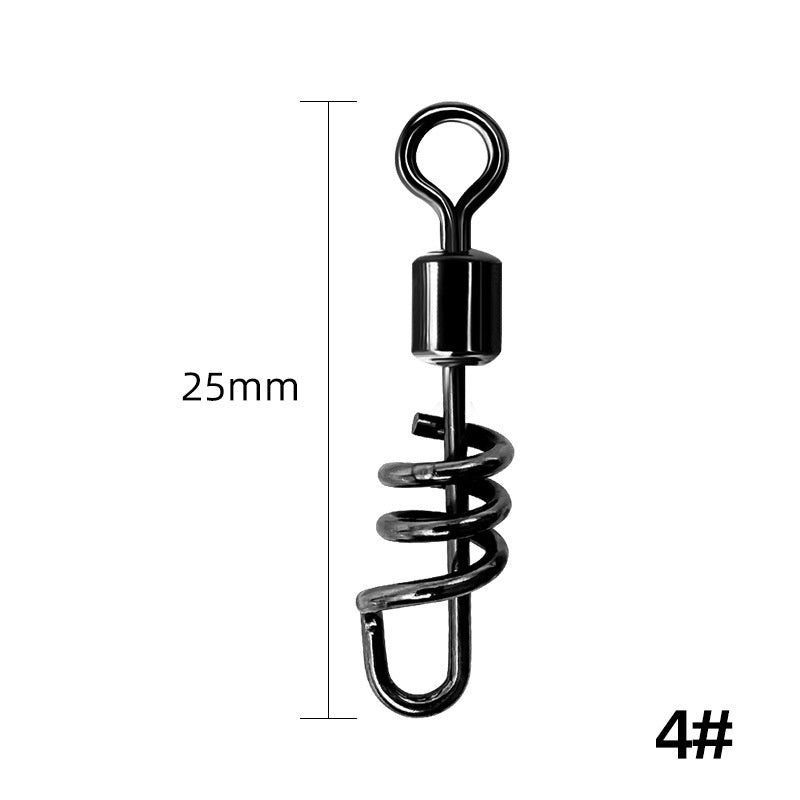 Connecteur pivotant pratique en acier inoxydable 8-forme anneau